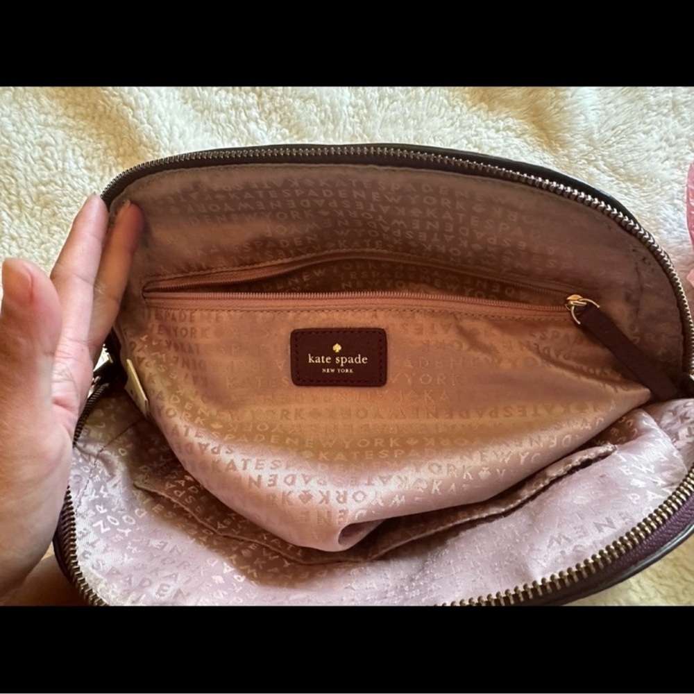 Kate Spade Plum Leather Satchel - Picture 11 of 11